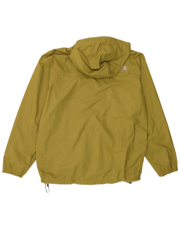 Jaqueta de chuva masculina com capuz The North Face UK 42 XL verde nylon