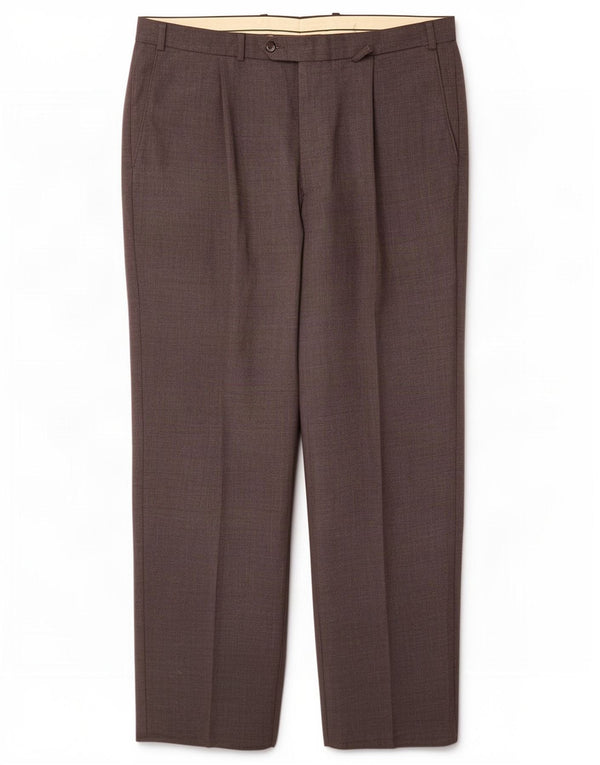 Calça masculina Marks & Spencer Pegged Suit W36 L29 poliéster cinza