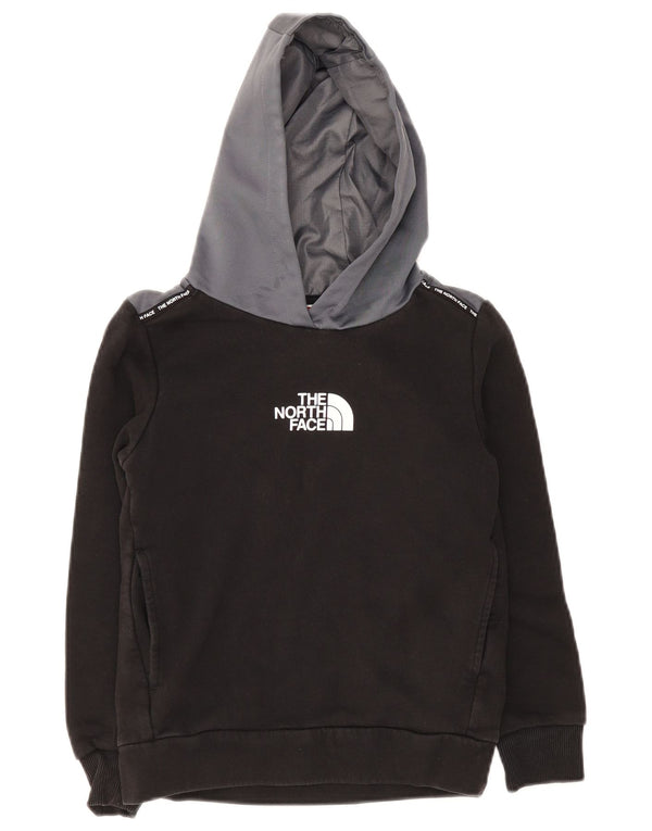 Suéter com capuz gráfico The North Face Boys 9-10 anos médio preto