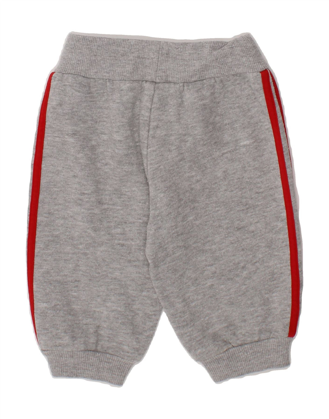 ADIDAS Baby Girls Joggers Tracksuit Trousers 3-6 Months Grey Cotton Vintage Adidas and Second-Hand Adidas from Messina Hembry 