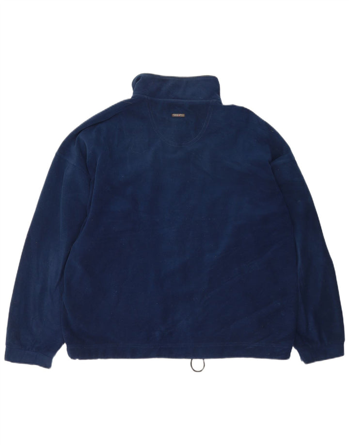 Jaqueta de lã masculina Think Pink UK 40 grande poliéster azul marinho