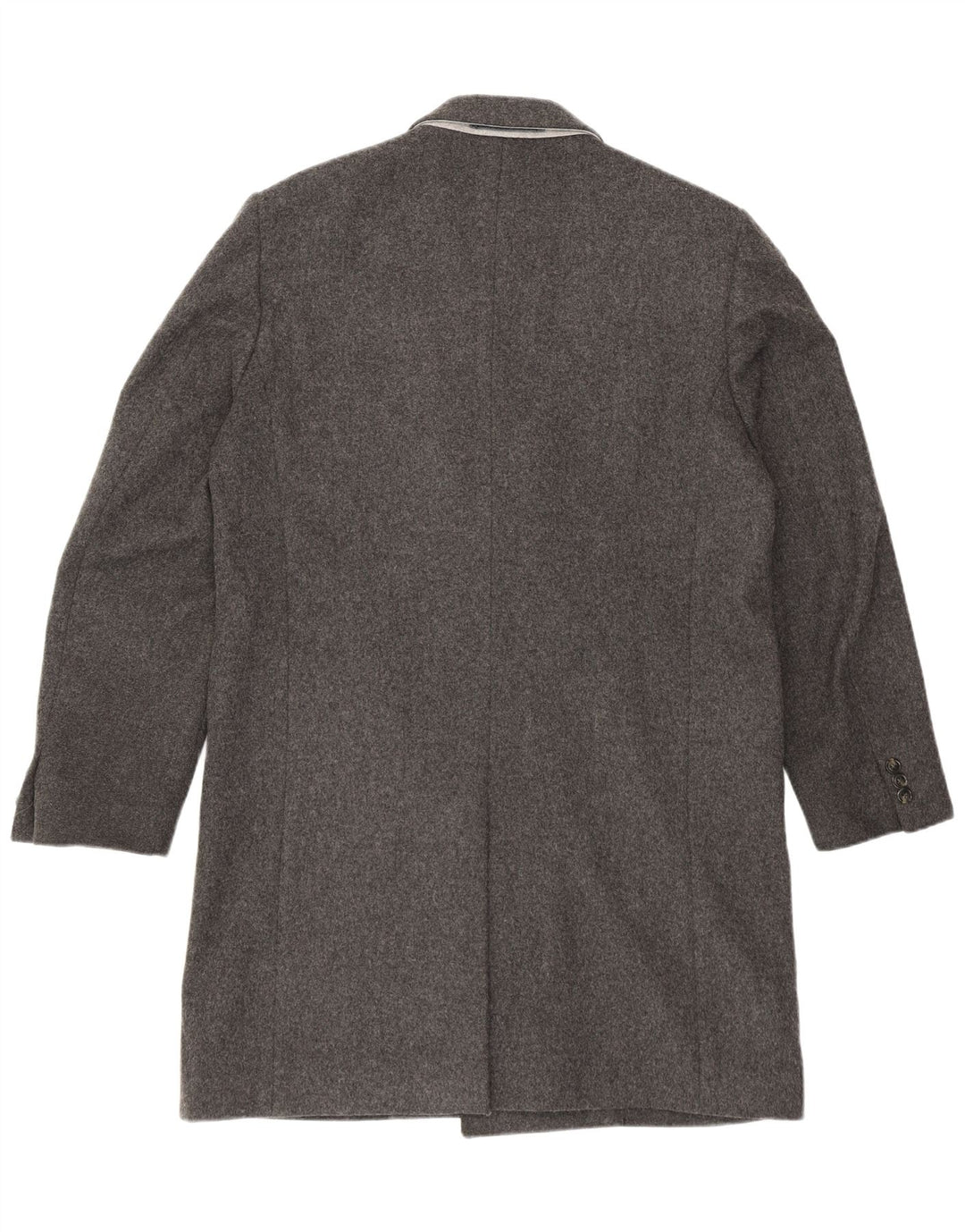 Casaco masculino Gant Double Breasted UK 40 grande lã cinza
