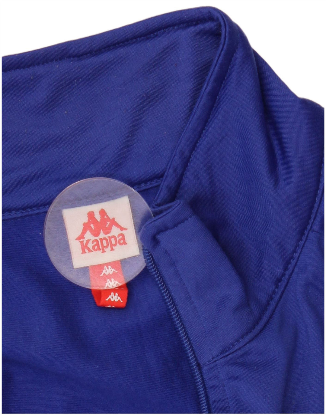 Jaqueta Kappa masculina com agasalho gráfico 2XL azul colorblock