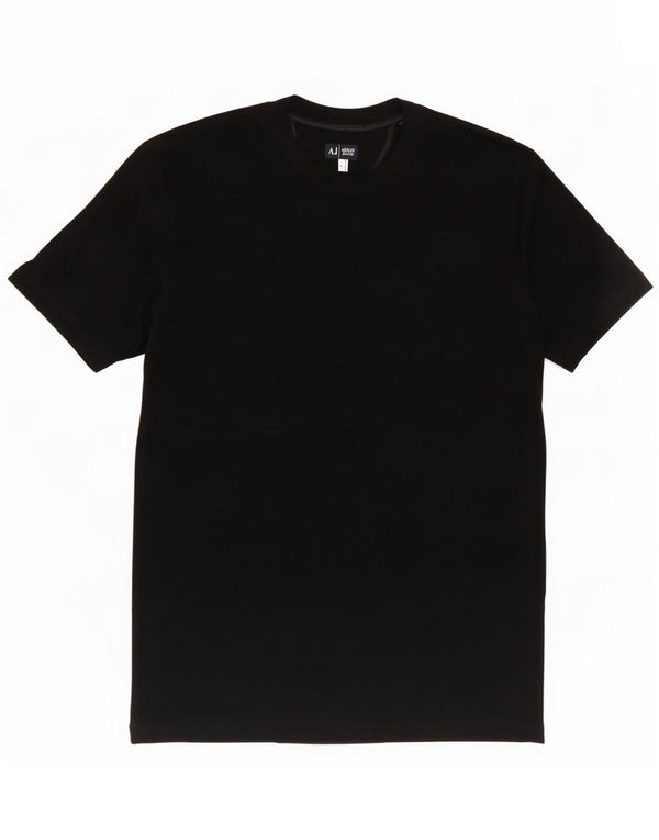 Camiseta feminina Armani Jeans UK 14 grande preta