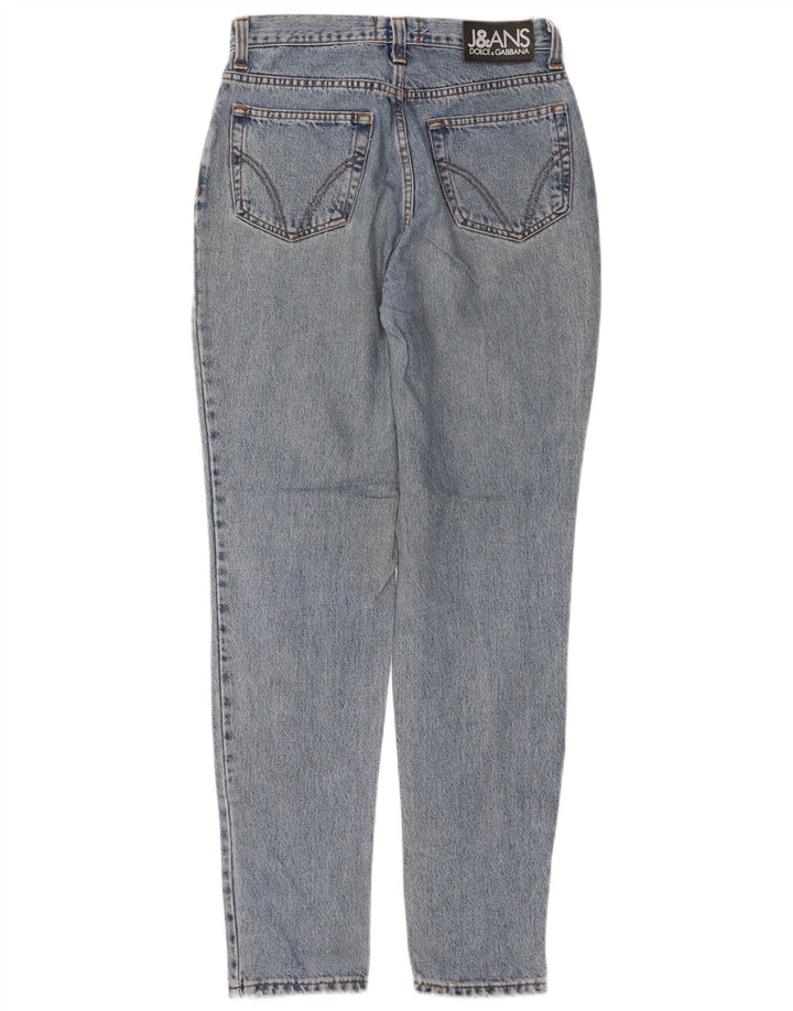 DOLCE & GABBANA Jeans feminino de cintura alta W28 L31 Azul