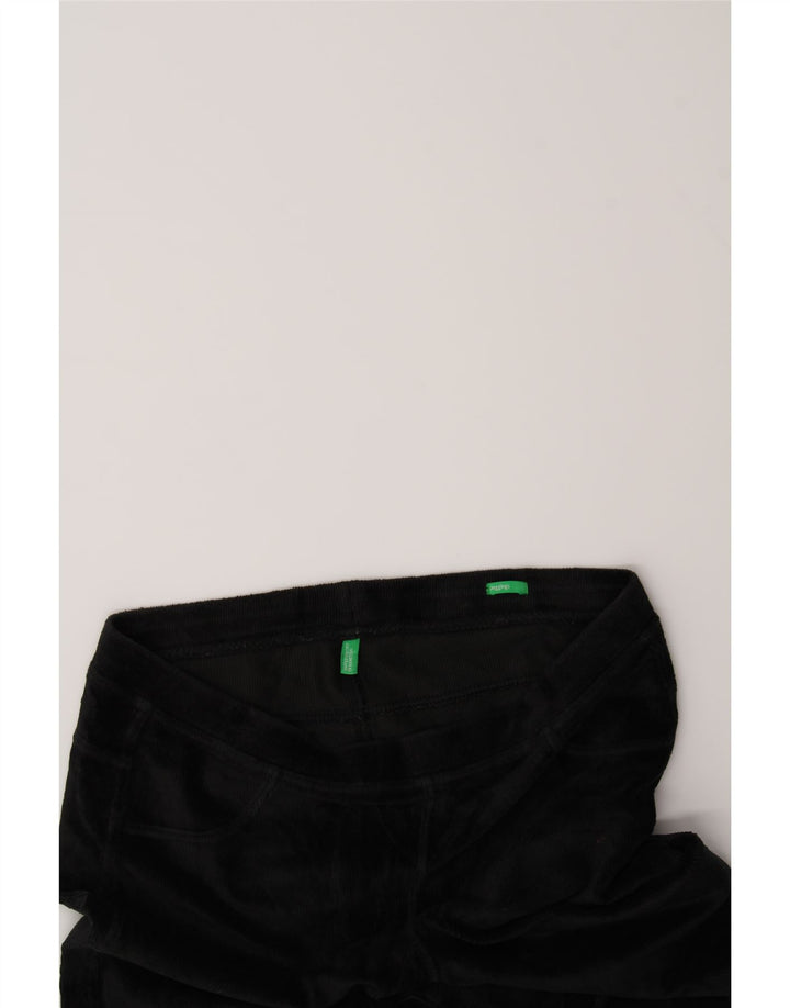 BENETTON Womens Jegging Corduroy Trousers W30 L26 Black Vintage Benetton and Second-Hand Benetton from Messina Hembry 