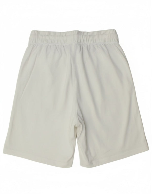 Shorts esportivos gráficos masculinos Converse pequeno algodão branco