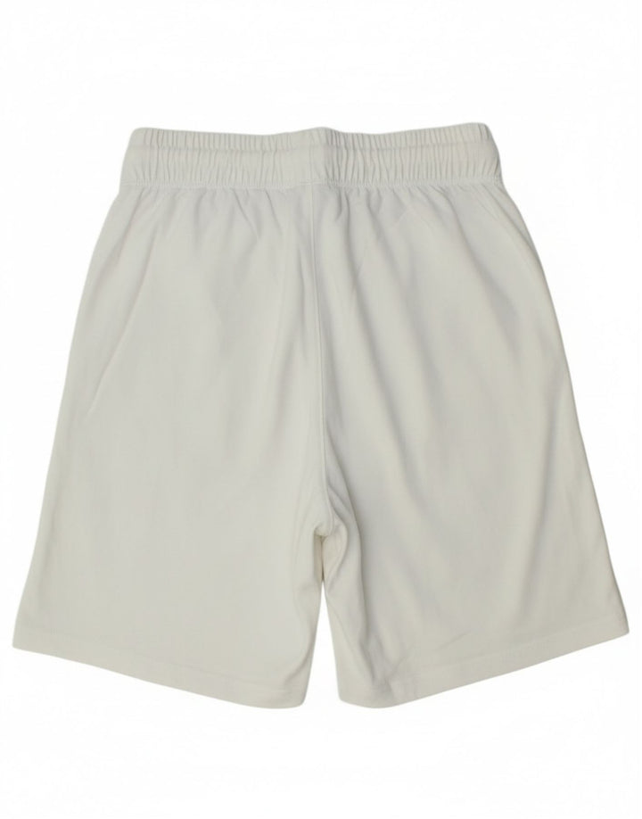 Shorts esportivos gráficos masculinos Converse pequeno algodão branco