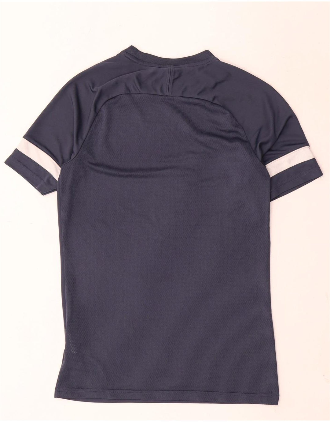Camiseta Nike Masculina Dri Fit Top Pequeno Azul Marinho Colourblock Poliéster