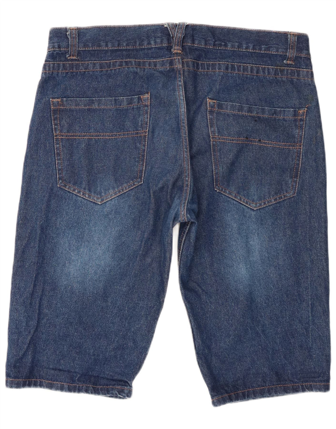 Pierre Cardin Mens Denim Shorts Grande W36 Azul Algodão