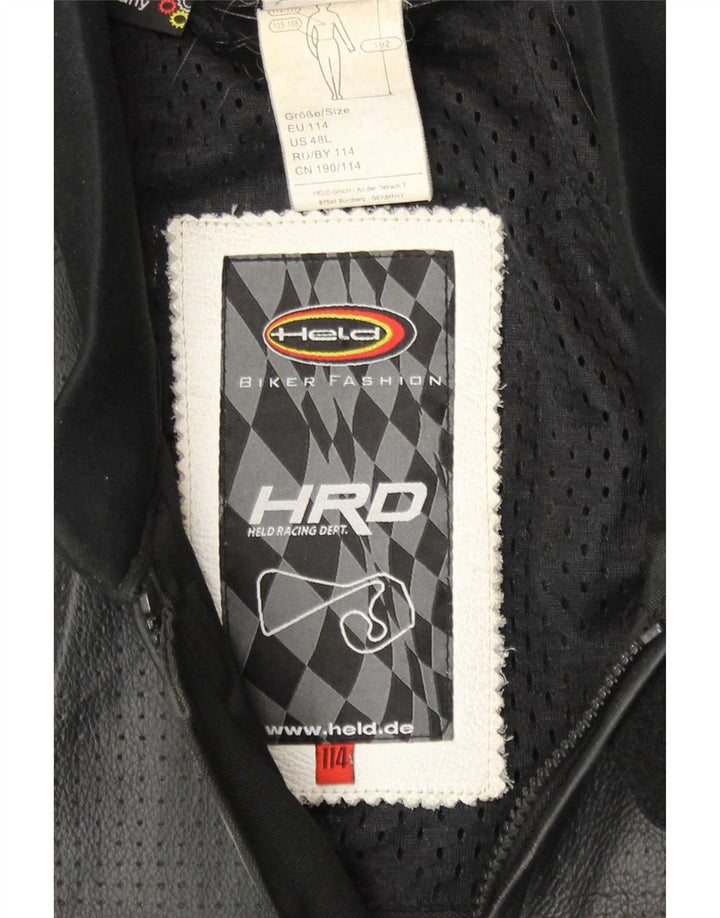 Held Mens Motorstyle Graphic Racer Jaqueta Tamanho 48 XL Preto Colourblock