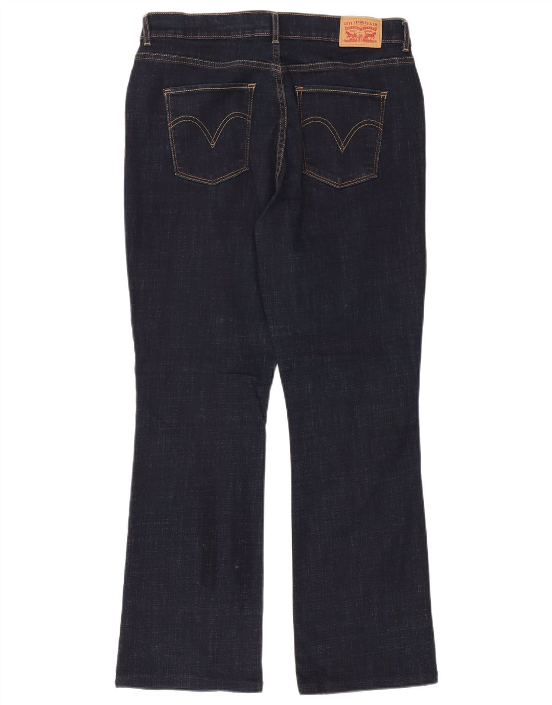 Jeans feminino Levi's Classic Fit Bootcut W31 L32 azul marinho algodão