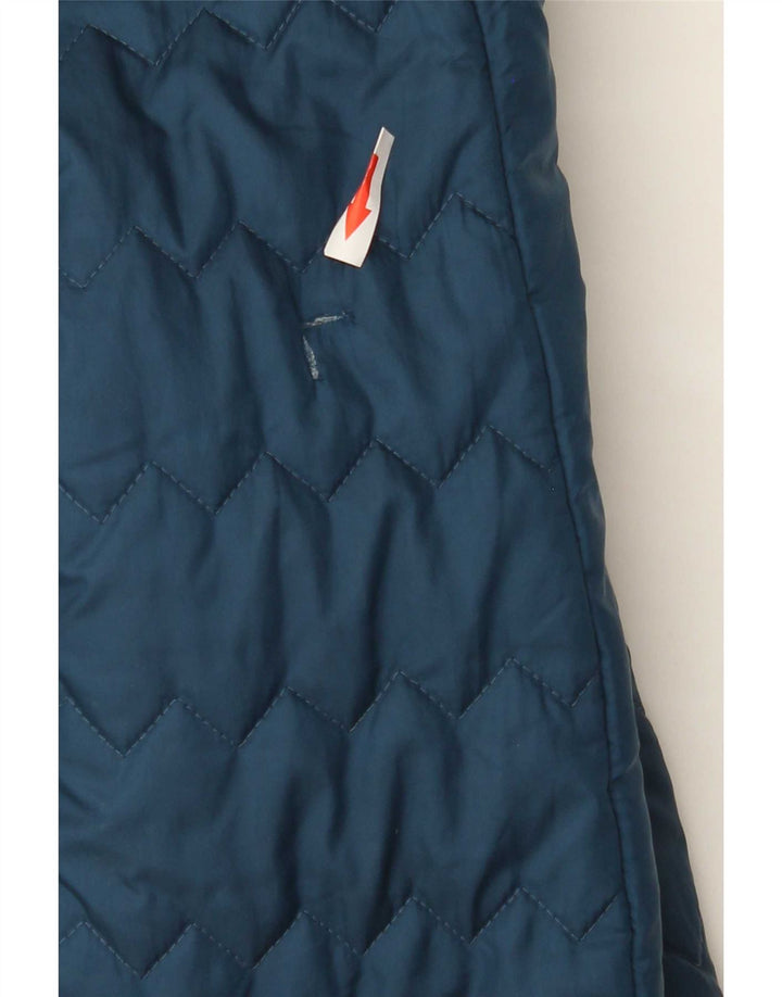 Jaqueta acolchoada com capuz masculina Puma UK 40 grande azul marinho