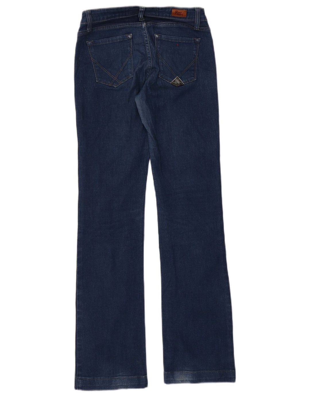Calça jeans feminina Roy Rogers Bootcut W27 L31 algodão azul