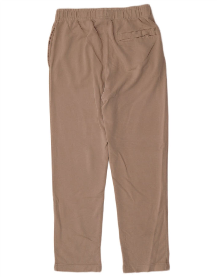 Calça de treino masculina Nike médio bege algodão