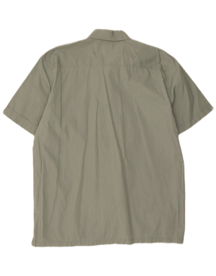 Camisa masculina de manga curta Levi's grande algodão verde
