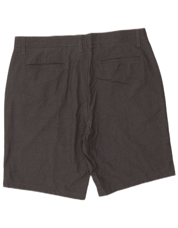 Hurley Mens Chino Shorts W36 Grande Poliéster Cinza
