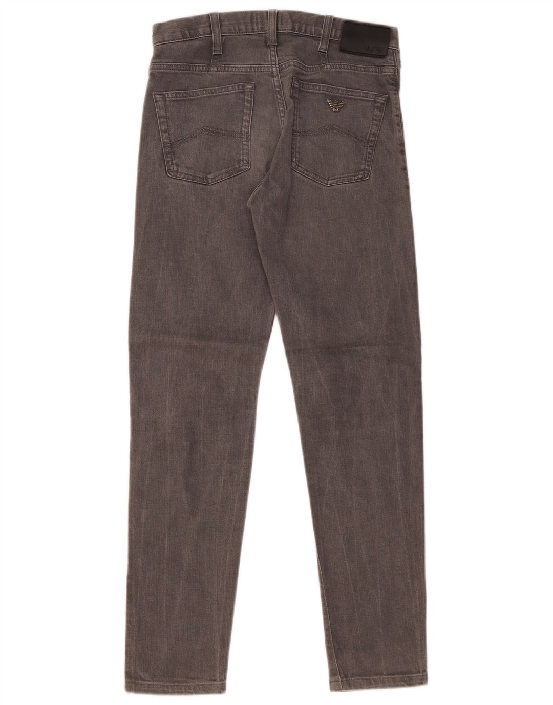 Armani Mens Slim Jeans W28 L29 Algodão Cinza