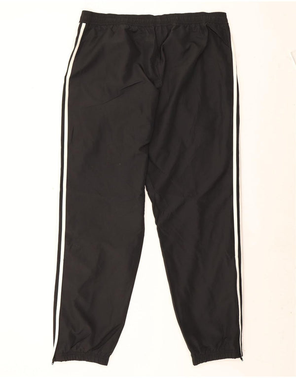 Adidas Mens Treino Calças Joggers XL Preto Poliéster