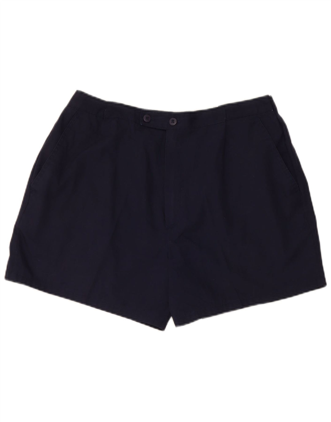 Shorts Chino Masculino Vintage W30 Poliéster Azul Marinho Médio