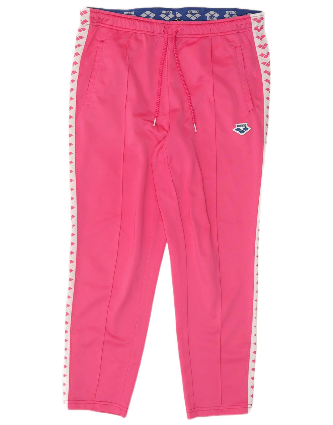Calça esportiva feminina ARENA UK 14 bloco colorido rosa médio