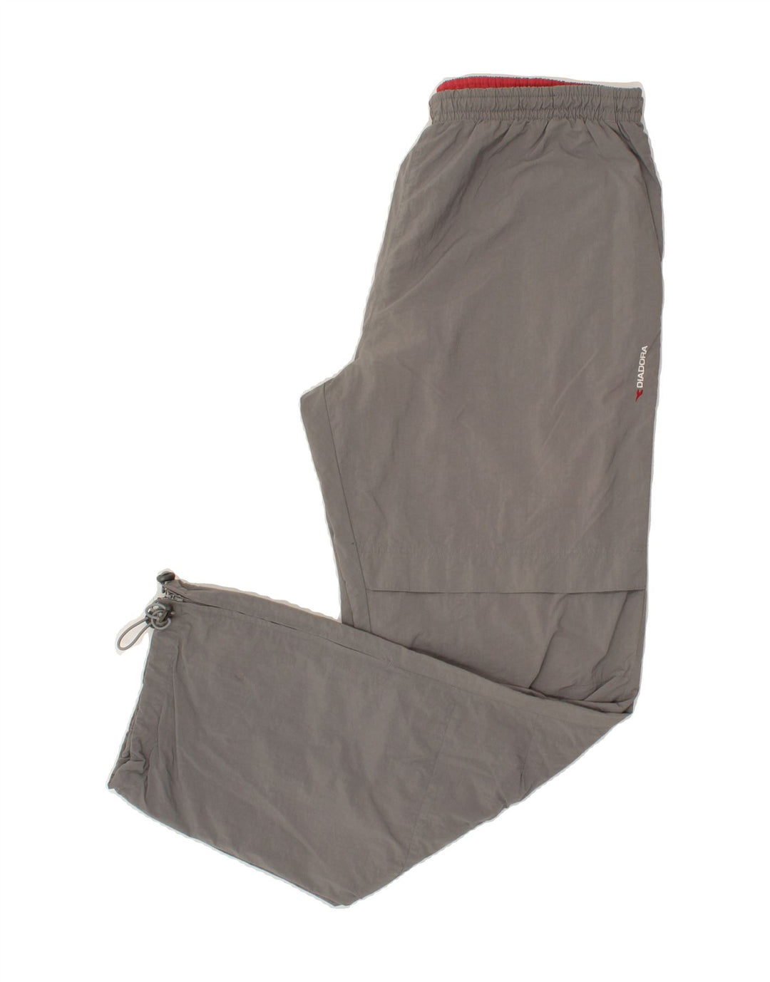 DIADORA Mens Tracksuit Trousers IT 46 2XL Grey Polyamide Vintage Diadora and Second-Hand Diadora from Messina Hembry 