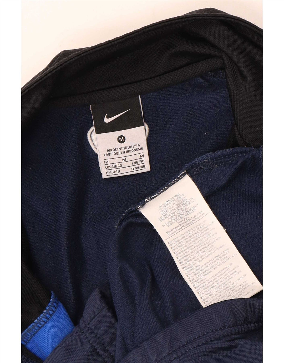 Nike Masculino BSC Oberhausen Tracksuit Top Jacket UK 38/40 Médio Azul Marinho
