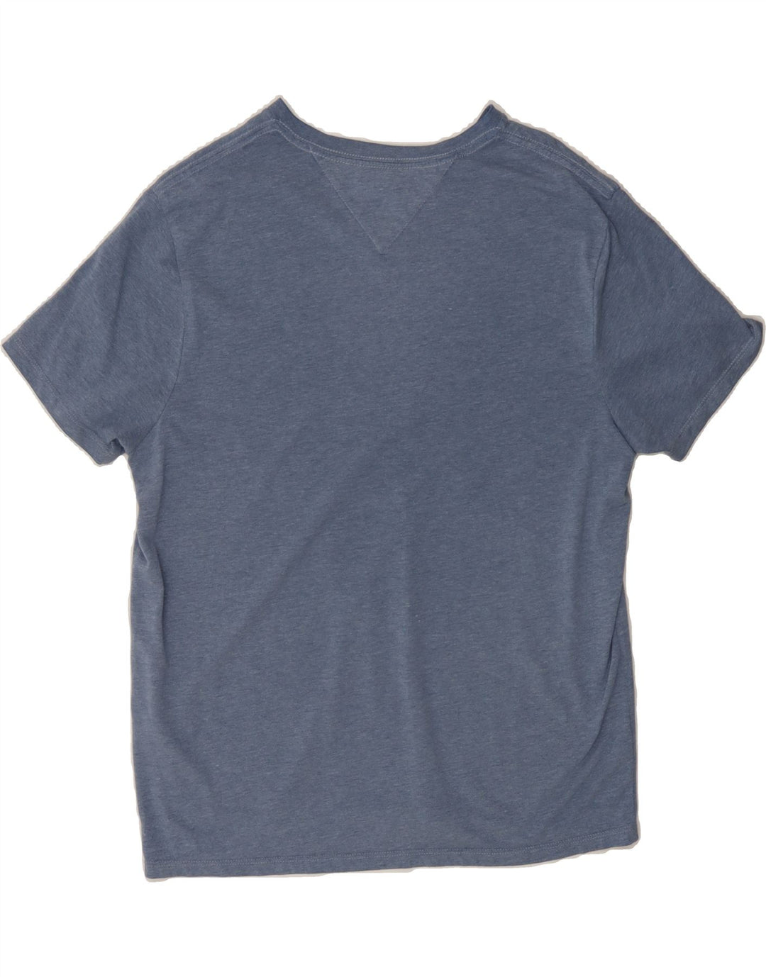 TOMMY HILFIGER Mens T-Shirt Top Small Blue Vintage Tommy Hilfiger and Second-Hand Tommy Hilfiger from Messina Hembry 