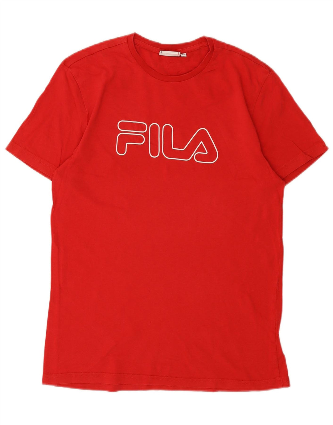 Camiseta gráfica masculina FILA XS vermelho