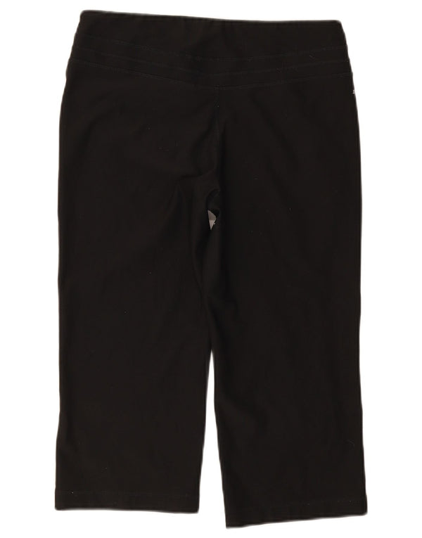 Nike Womens Dri Fit Capri Leggings Médio Preto Poliéster Esportes
