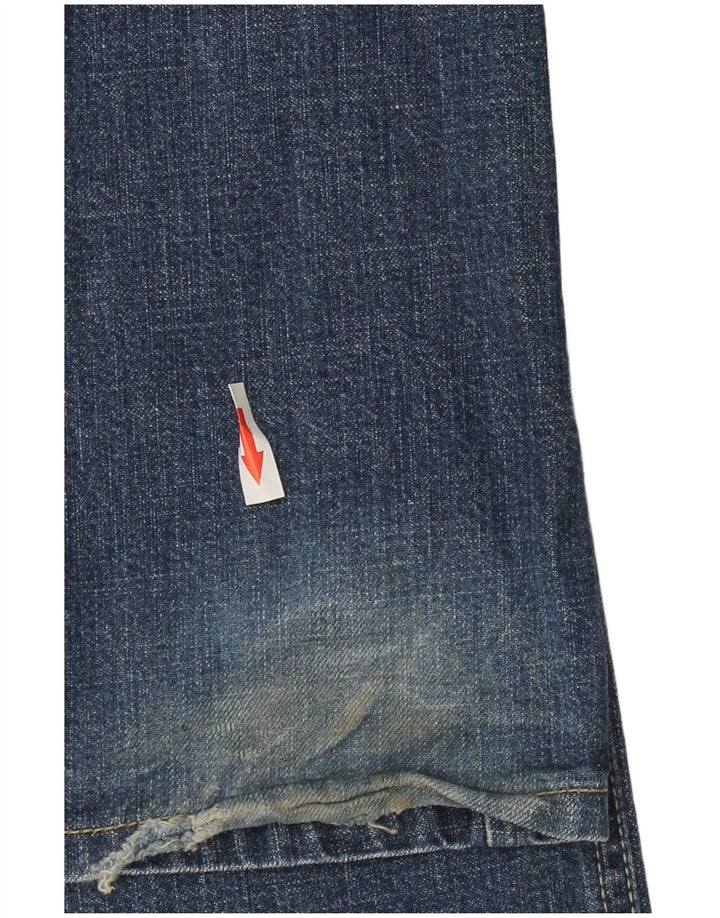 Diesel feminino bootcut jeans W30 L32 azul algodão