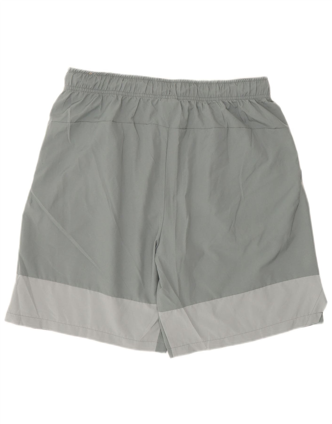 Shorts esportivos masculinos Nike Dri Fit grande poliéster cinza