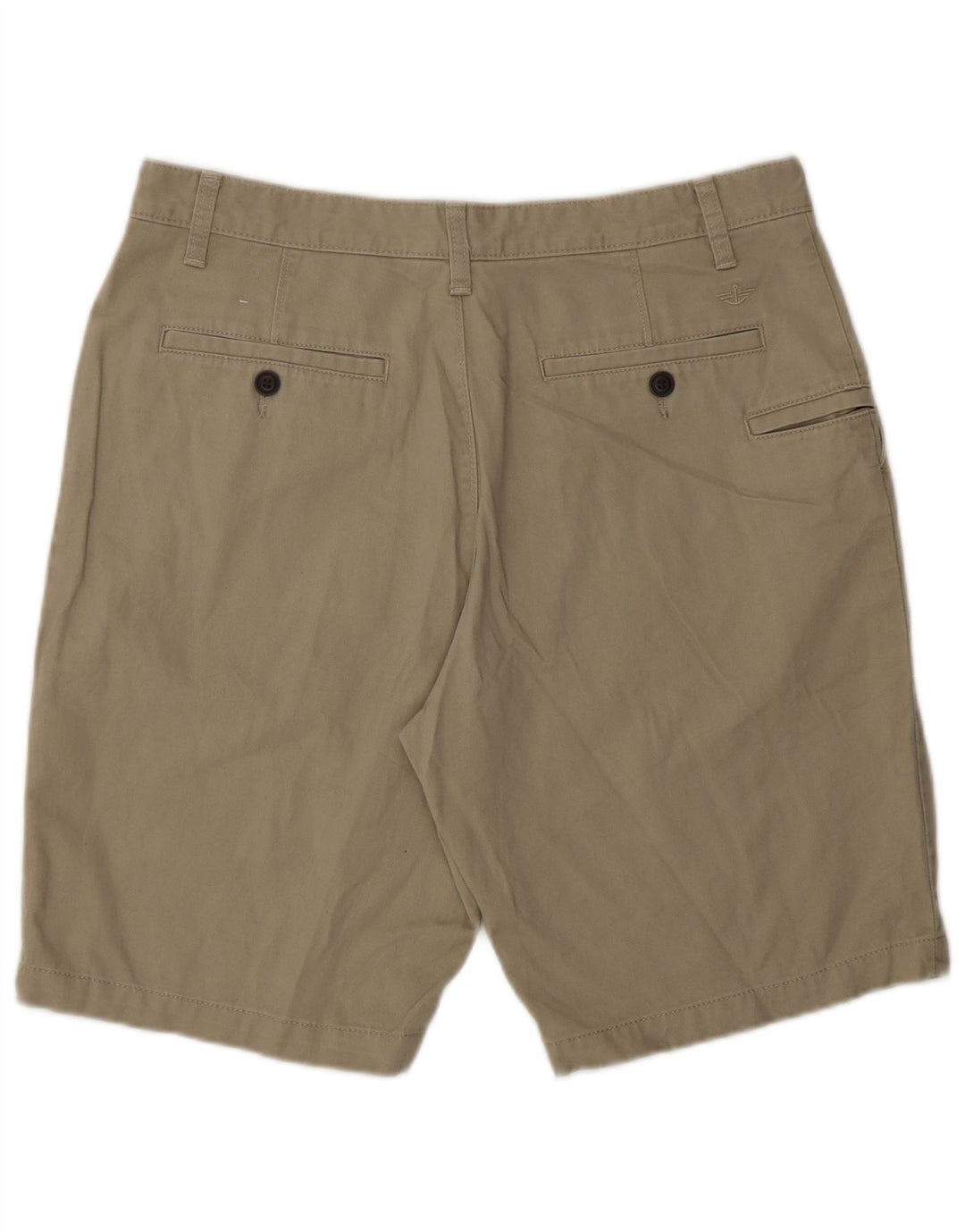 Dockers Mens Chino Shorts W32 Médio Algodão Verde