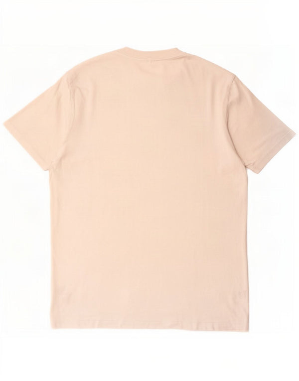 Camiseta masculina Replay grande de algodão branco