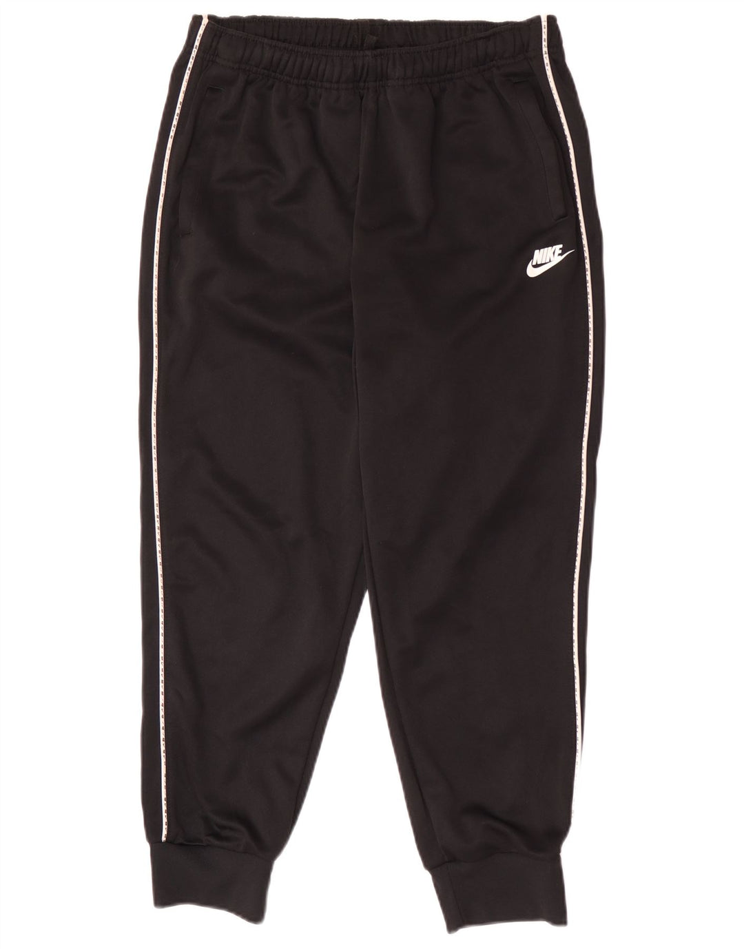 Nike Mens Graphic Calças de treino Joggers Médio Preto Poliéster