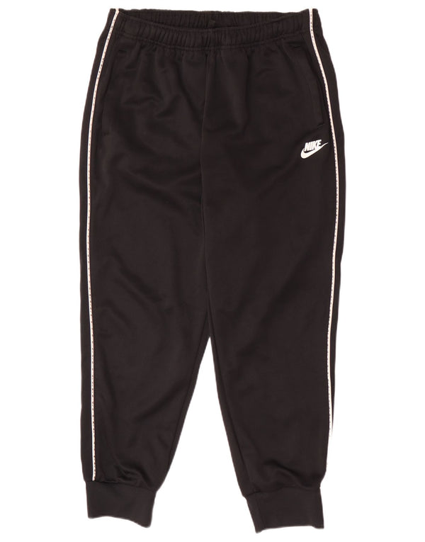Nike Mens Graphic Calças de treino Joggers Médio Preto Poliéster