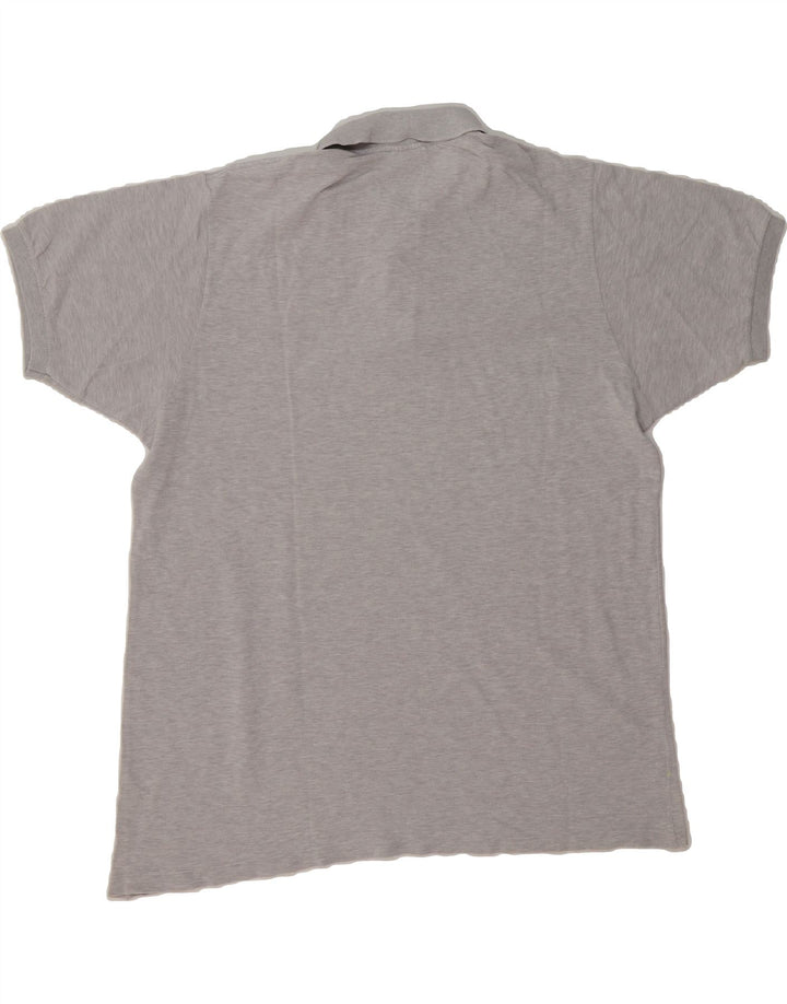 LACOSTE Mens Polo Shirt Size 7 2XL Grey Cotton Vintage Lacoste and Second-Hand Lacoste from Messina Hembry 
