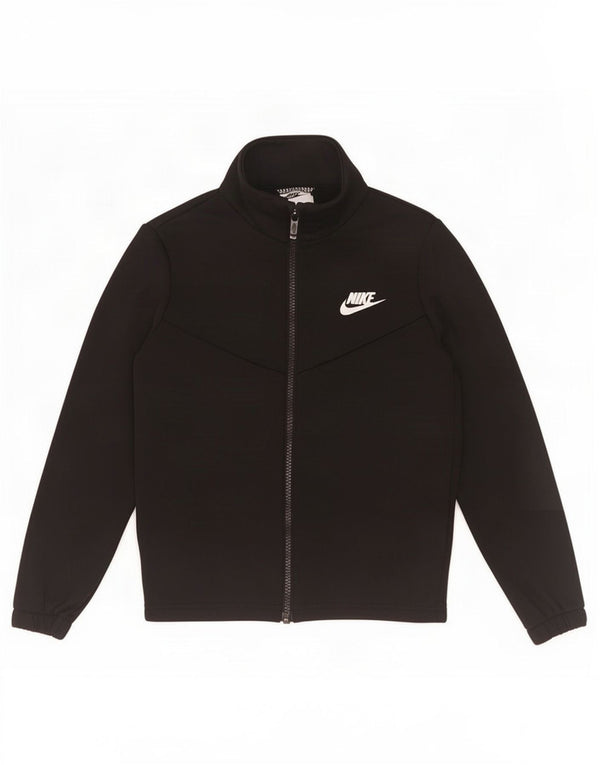 Jaqueta Nike Boys Graphic Treino Top 8-9 Anos Pequeno Poliéster Preto