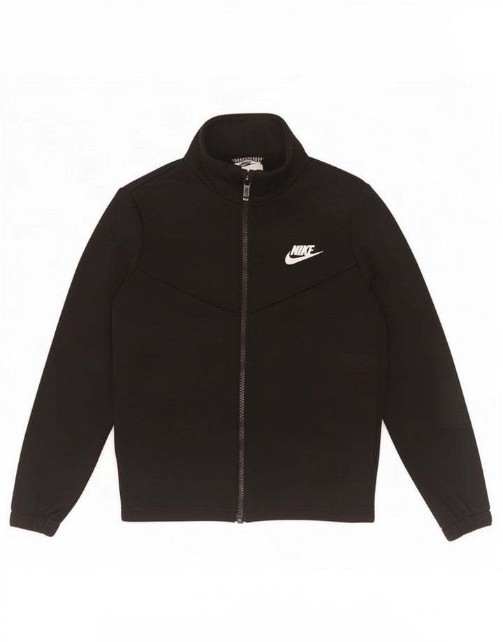 Jaqueta Nike Boys Graphic Treino Top 8-9 Anos Pequeno Poliéster Preto