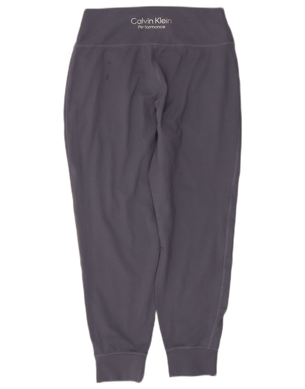 Calça de treino feminina Calvin Klein Joggers UK 14 grande azul marinho