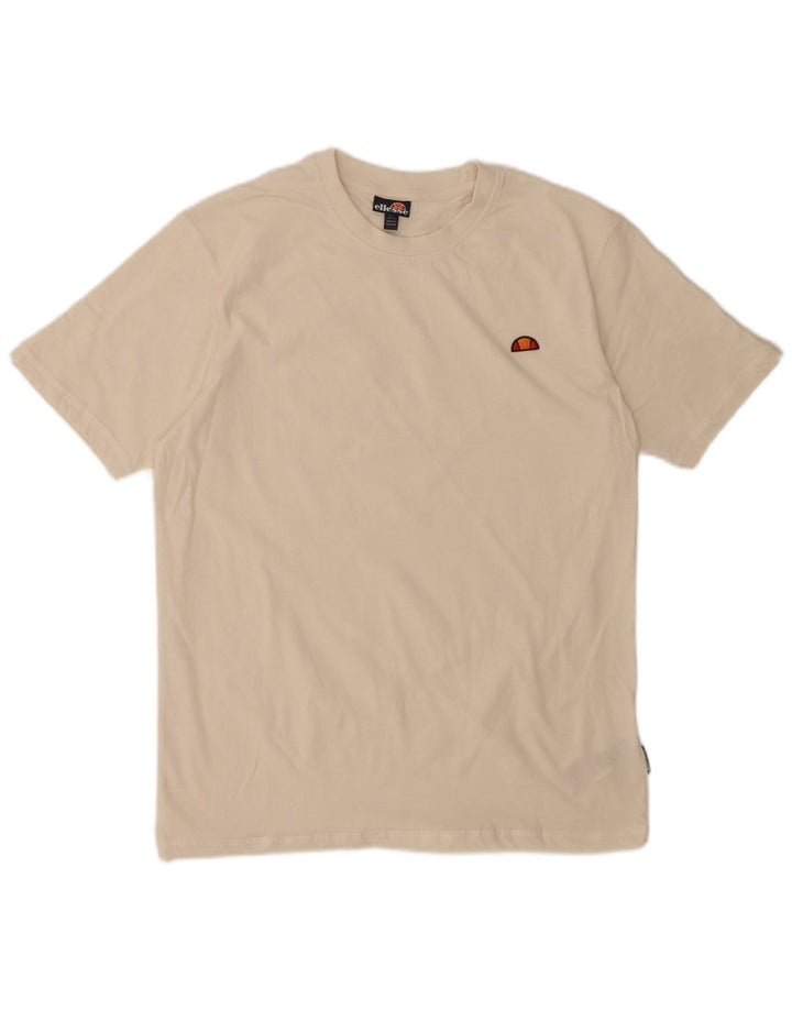 Camiseta masculina ELLESSE grande de algodão branco