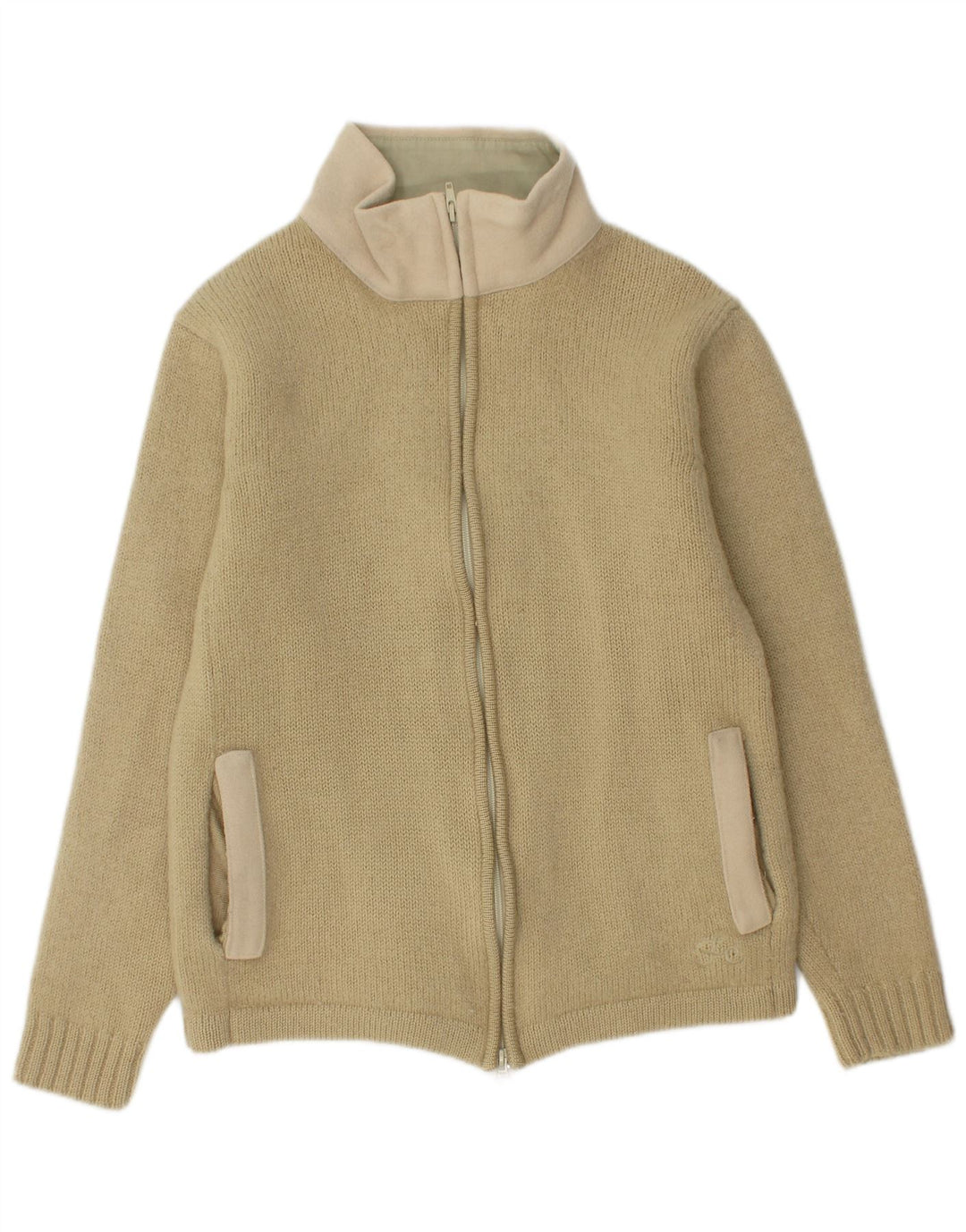 Suéter Cardigan Feminino French Connection Reino Unido 14 Lã Bege Grande