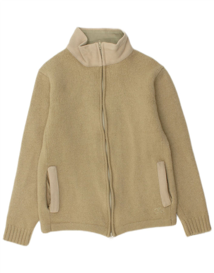Suéter Cardigan Feminino French Connection Reino Unido 14 Lã Bege Grande