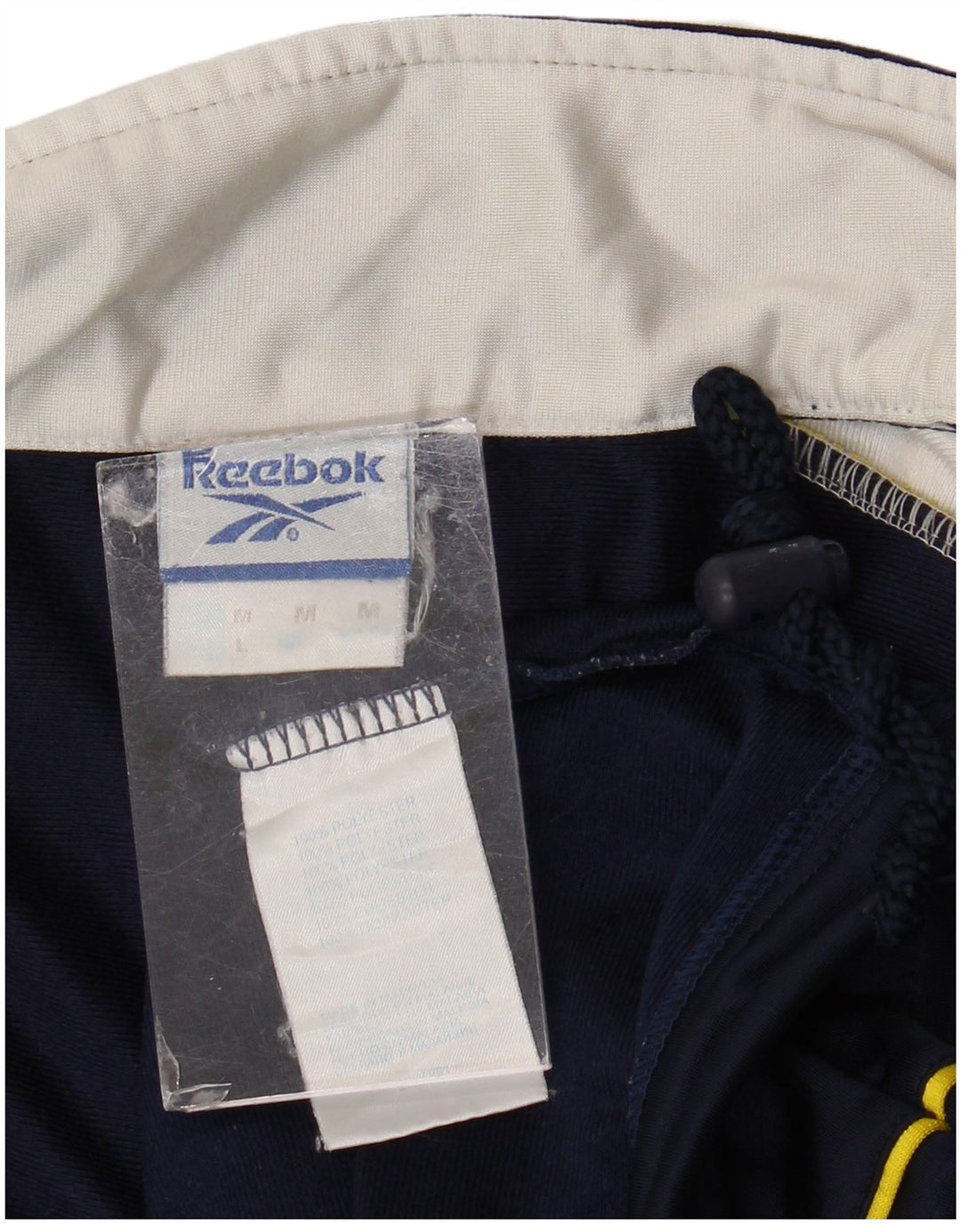 Reebok Mens Graphic Tracksuit Top Jaqueta Médio Azul Marinho Colorblock