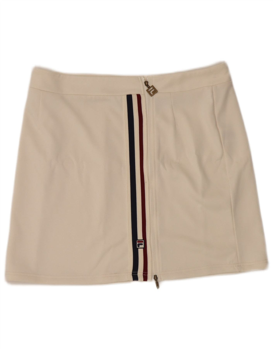 Fila Mini Saia Feminina XL W36 Off White Poliéster