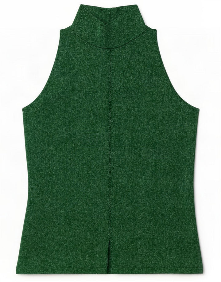 Blusa feminina vintage UK 14 grande verde