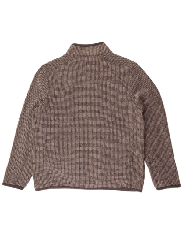 Jaqueta de lã masculina Weird Fish UK 42 XL poliéster cinza