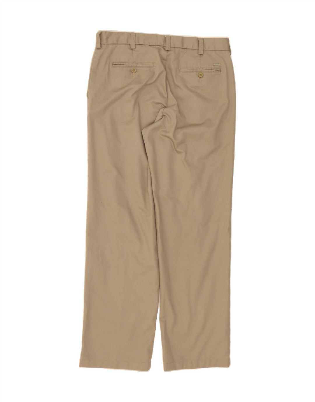 IZOD Mens Straight Chino Trousers W33 L32 Beige Cotton Vintage Izod and Second-Hand Izod from Messina Hembry 