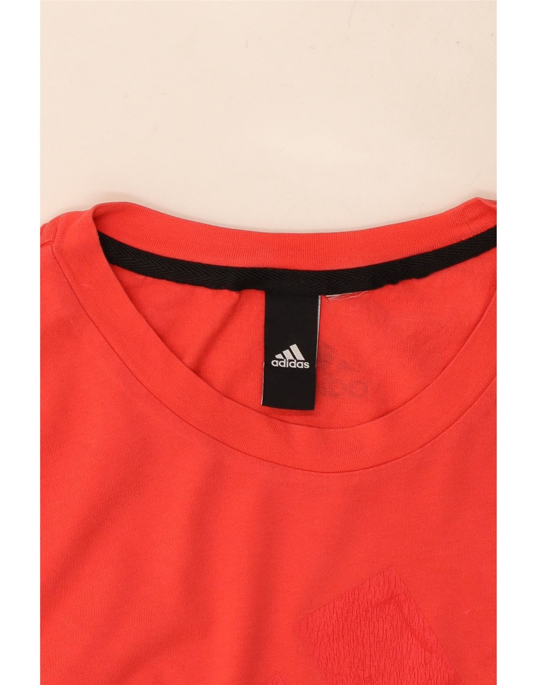 Camiseta Adidas Feminina Gráfica Top UK 14 Médio Vermelho