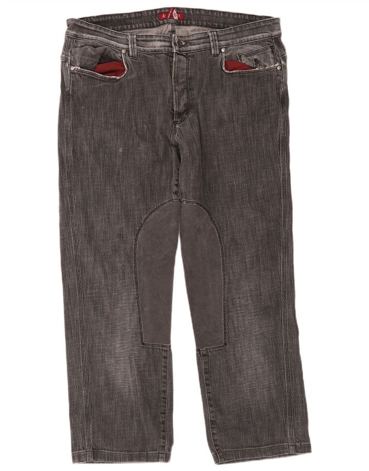SIVIGLIA Calça Jeans Masculina Riding Cropped W40 L26 Cinza Poliéster